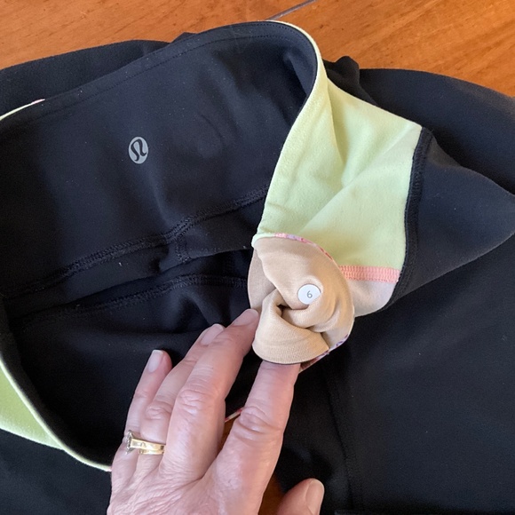 Lululemon crop leggings size 6 - Picture 5 of 5